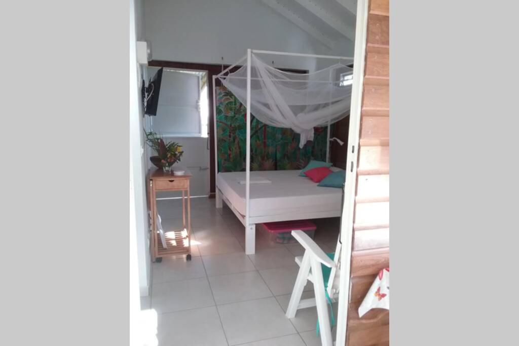 Gite Cajou Dans Jardin Tropical Ventile A Sainte-Anne Exteriör bild